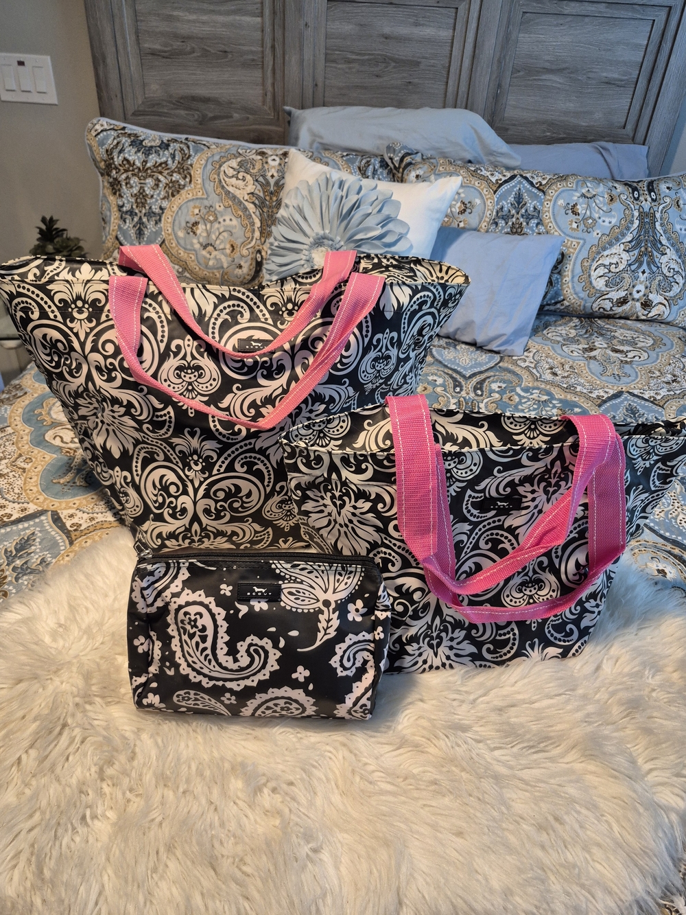 Scout Tote Bags, 3 Piece Set